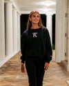 KT Signature Women's Pullover Sweatshirt (Black)