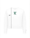 KT Signature Women's Pullover Sweatshirt (White)