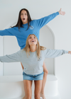 French Terry Crewneck (Bright Blue)