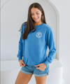 French Terry Crewneck (Bright Blue)