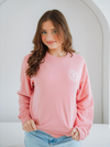 French Terry Crewneck (Canyon Pink)