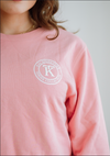 French Terry Crewneck (Canyon Pink)