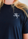 Lightweight Crop Tee (French Navy)