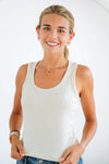 Essential Organic Tank (White)