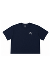 Lightweight Crop Tee (French Navy)